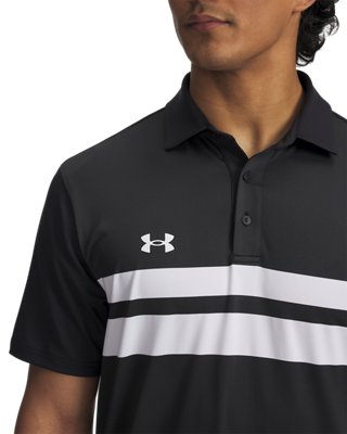 UA Drive Team Dual Stripe Men's Polo - Image 4