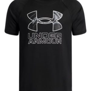UA Tech™ Hybrid Print Boys' Short Sleeve