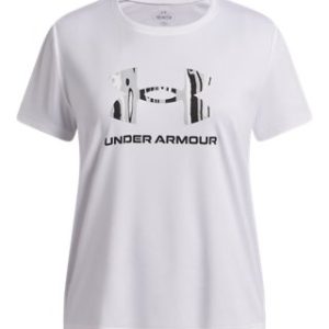 UA Tech™ Print Fill Graphic Girls' Short Sleeve
