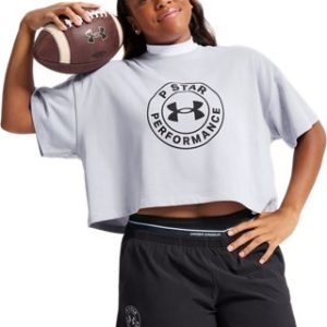 UA x P-Star Performance Women's Oversized Crop T-Shirt
