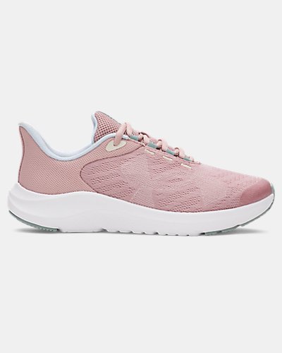 UA Pursuit 4 Big Logo Girls' Grade School Running Shoes