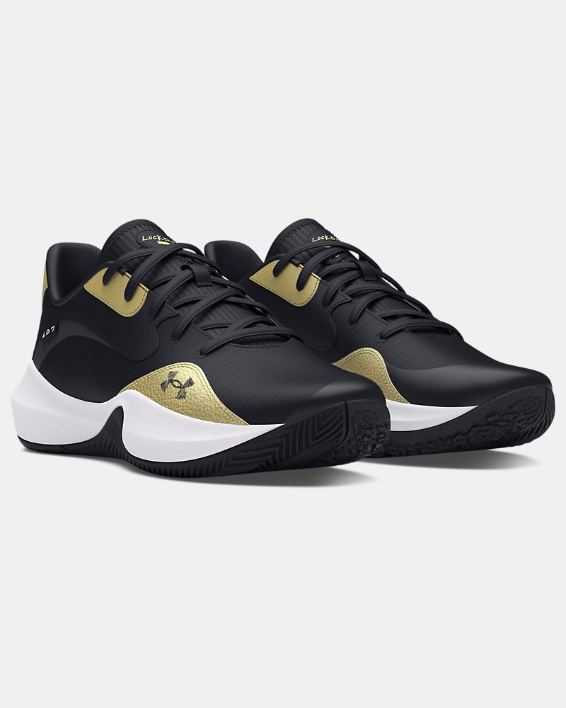 UA Lockdown 7 Low Unisex Basketball Shoes - Image 5