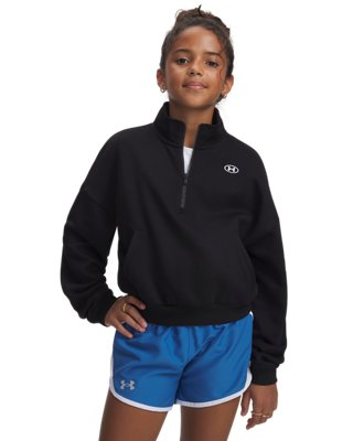 UA Rival Fleece Girls' ½ Zip
