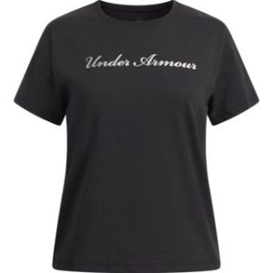 UA Rival Shimmer Girls' Short Sleeve