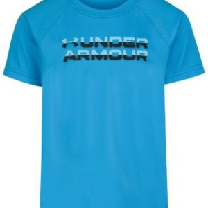 UA Tech™ Split Logo Little Boys' Short Sleeve