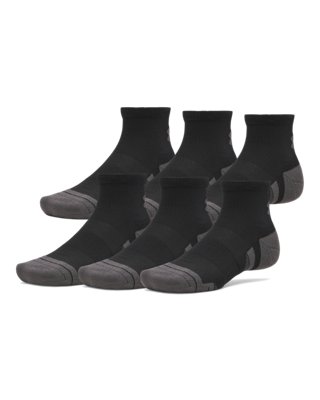 UA Performance Tech Unisex 6-Pack Quarter Socks