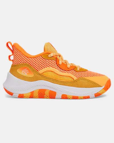 Curry 3Z 24 Suede Pre-School Basketball Shoes